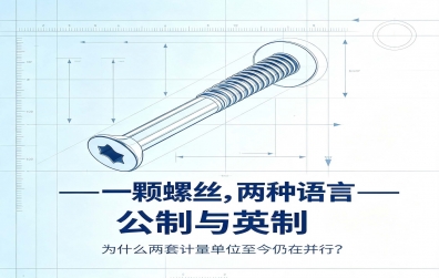 技术知识 | 一颗螺丝，两种“语言”：公制与英制为何至今并存？